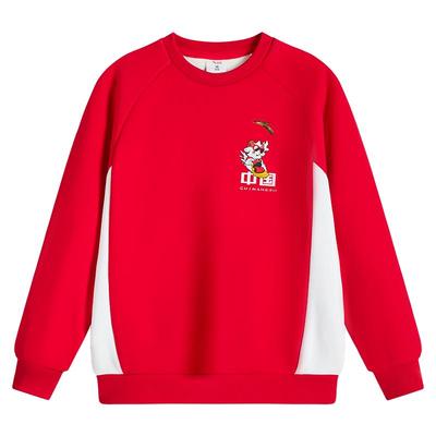 安踏儿童冬季男小童针织运动卫衣