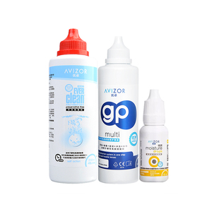 【自营】优卓优可伶双氧水gp护理液优润润眼液角膜塑形OK镜组合装