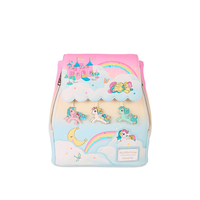 小马宝莉正版彩虹卡通双肩背包女