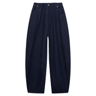 IMMI 设计师品牌25秋冬新品休闲起绒弹力厚牛仔长裤SOLSOL买手店