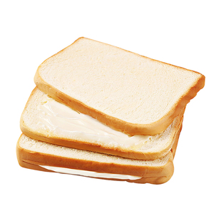 冠达乳酸菌吐司面包夹心炼乳面包片营养早餐小口袋零食整箱糕点心