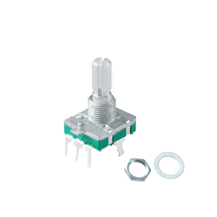 EC16梅花/D半轴柄 柄长15/20MM 360°旋转/数字编码器 五脚带开关