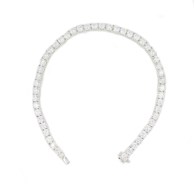 wbj定制珠宝5mm网球银饰品镀金