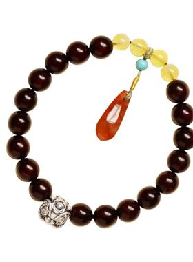 小叶紫檀手串女款手链佛珠念珠