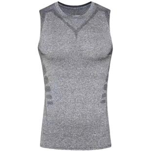 健身服男紧身坎肩透气弹力速干无袖运动跑步暴汗背心训练上衣t恤