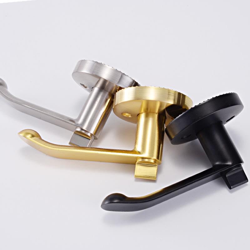 球形锁改把手替换球锁老式家用通用型圆形三杆式执手房门锁卫生间