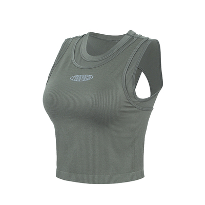 ANNERUN固定一体杯运动背心