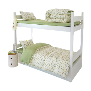 本屋创品大学生宿舍床上三件套纯棉寝室床单人被套六件套被子全套