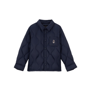 TeenieWeenie Kids小熊童装春秋款男童休闲夹克保暖羽绒服外套