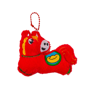 新年礼物马年公仔小挂件可爱书包挂饰幼儿园小学生儿童奖励小礼品