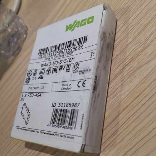 议价全新WAGO-I/O-SYSTEM万可750-454 PLC模块