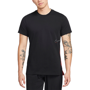 Nike/耐克官方正品夏季男子针织跑步网眼透气短袖T恤DM6669-010