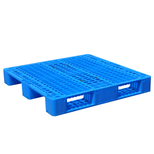 网格川字塑料托盘叉车垫仓板智能立体库防潮仓储货架地堆冷库卡板