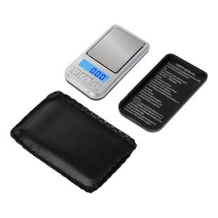 迷你珠宝秤0.01g小型电子秤带背光黄金秤高精度克秤便携式口袋秤