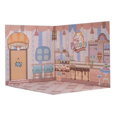 Piccodo背景板12分bjd棉花娃娃