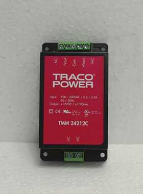 Traco Power TMM 24212C AC/DC Power Module 24W Dual Output 12