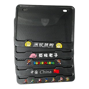 摩托车牌照框适用于春风贝纳利本田铃木雅马哈踏板车碳纤维后牌架