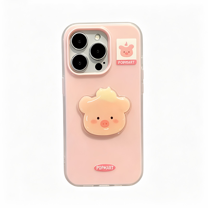 适用iPhone17promax手机壳磨砂肤感二合一苹果16plus立体西高地15Pro卡通ins风小动物小米17PM防