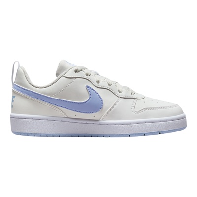 耐克nike女鞋系带透气板鞋蓝白