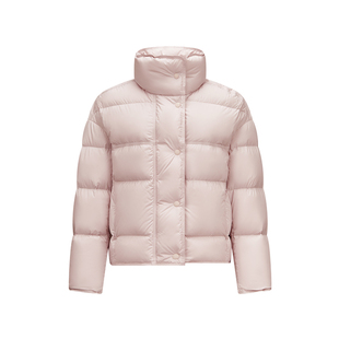 森马羽绒服女冬季新款防水鹅绒短款外套小个子加厚立领面包服正品