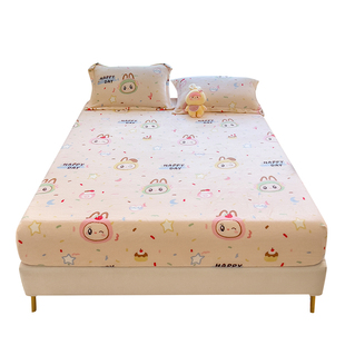 秋冬天牛奶绒一米八两米乘两米二的2米x2米2大床床笠2米乘2米2