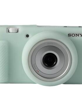 适用索尼zve10可爱相机包Sony zv1硅胶套zve10m2保护套zv1f收纳壳