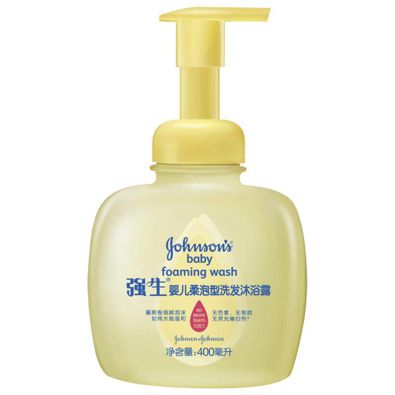 强生婴儿洗发沐浴露400ml
