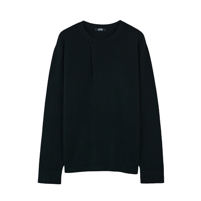 GOBI圆领盘扣男式羊绒毛衣针织衫