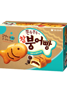 韩国进口好丽友巧克力鱼形蛋糕