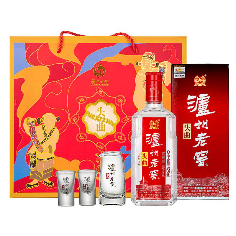 泸州老窖浓香头曲富贵吉祥礼盒