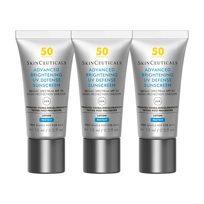 【自营】SKINCEUTICALS/修丽可小银伞防晒15ml*3清爽精华防晒乳