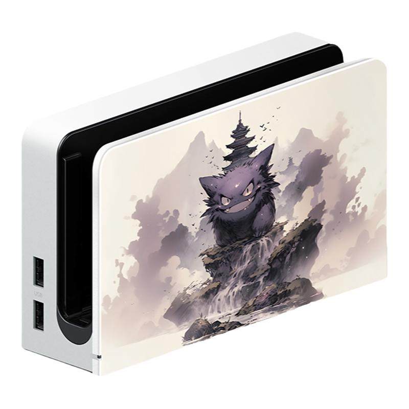 任天堂switch底座壳oled保护硬套pc游戏宝可梦新款ns电玩配件卡通