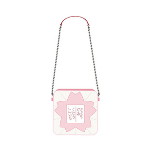 名侦探柯南正版樱花新兰毛绒包幸运石动漫周边新一毛利兰名牌背包