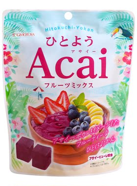 日本进口杉本屋混合水果羊羹糕点
