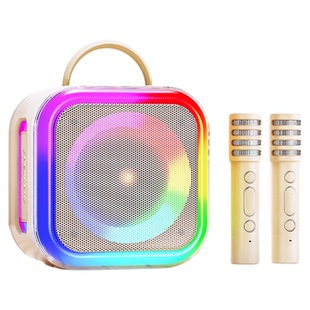 金运K89音响话筒一体麦克风唱歌机ktv家用蓝牙音箱无线儿童卡拉ok