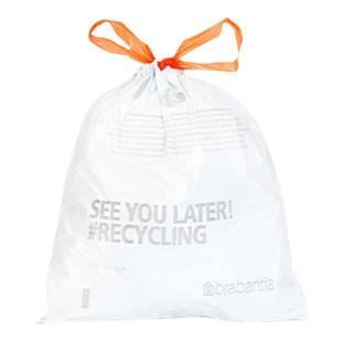 brabantia柏宾士垃圾桶垃圾袋家用加厚抽绳手提免撕背心塑料袋