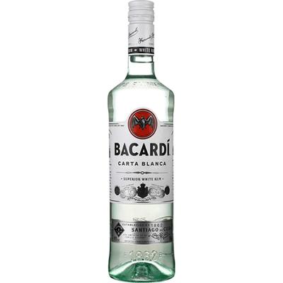 Bacardi百加得朗姆酒白朗姆750ml洋酒鸡尾酒莫吉托mojito基酒