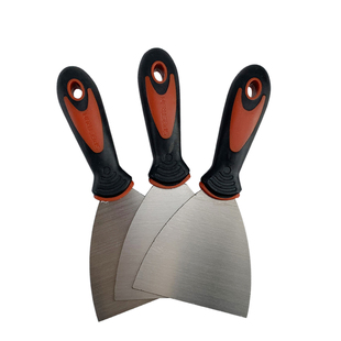 304不锈钢白钢泥子刀1寸2寸3寸4寸1.5mm厚油灰刀防锈铲刀刮涂腻子