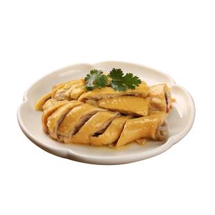 萌佳萌上海白斩鸡即食熟食手撕鸡三黄鸡广东白切鸡送蘸料口水鸡