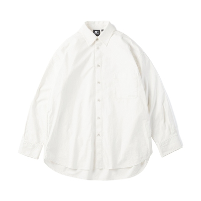 Starter男女款简约宽松衬衫白