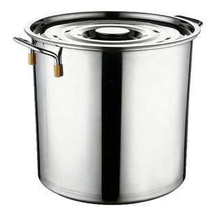 不锈钢卤肉桶火锅桶水饺卤菜煮粥煮面桶汤桶超厚商用厨房吊桶汤锅