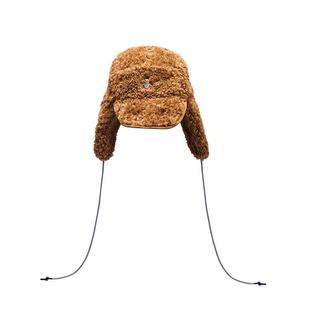 JOYRICH美式街头棕色雷锋帽护耳帽乌沙卡帽25秋新品男女同款