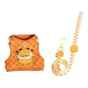 加菲猫狗狗牵引绳套装中小型犬狗绳子遛狗绳背心式柯基宠物胸背带