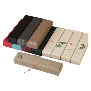 发簪礼品盒收纳装簪子空盒包装盒古风木簪打包首饰盒发钗礼盒送人