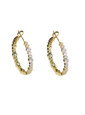 法式蕾丝耳夹纯银复古高级感饰品