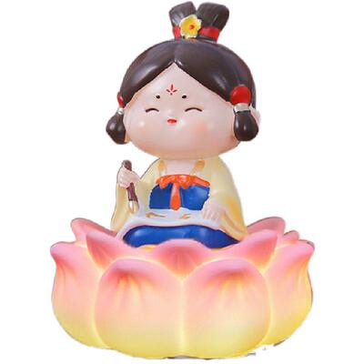 洛阳文创纪念品好运莲莲国风摆件
