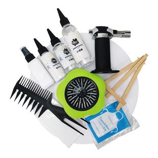 卷猫流彩 丙烯颜料流体画工具材料套装细胞硅油浇溉工具绘画用品