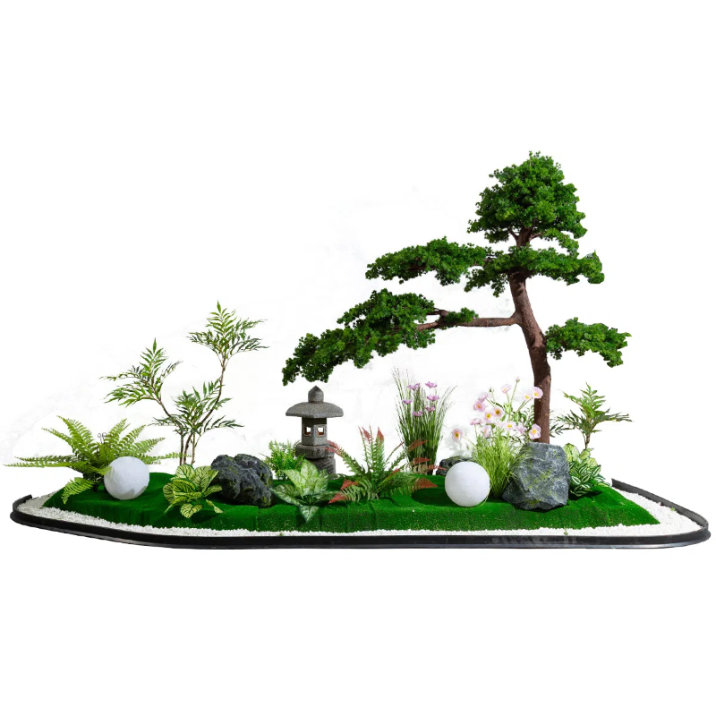 仿真罗汉松绿植造景大型假树户外庭院墙角景观装饰布置仿生假植物