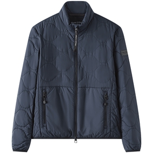 Marc O'Polo/MOP2025春季新款立领设计感保暖棉服休闲夹克男外套