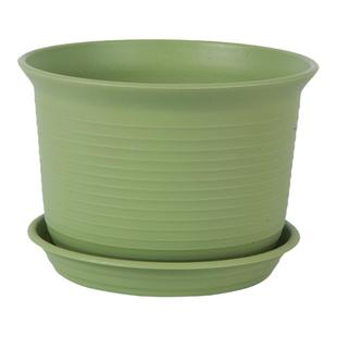 加厚花卉简约桌面阳台庭院大号花盆无异味耐晒树脂彩色月季玫瑰盆